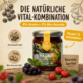 Aronia & Acerola in Honig