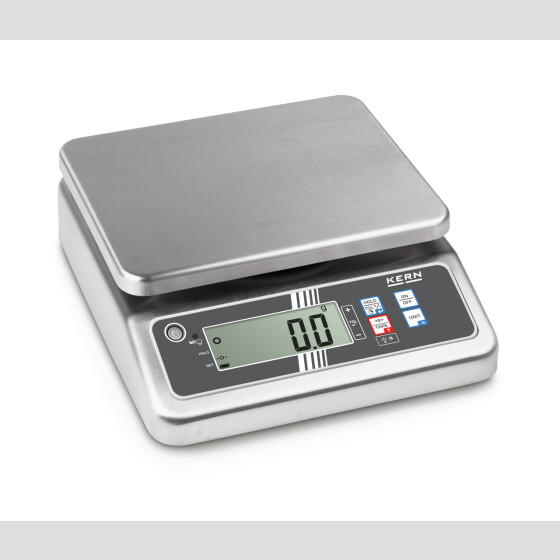 Edelstahl-Tischwaagen KERN & SOHN bis 3000g 1g Genauigkeit