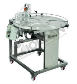 Automatische Kolben Abfüllmaschine mit 1m Drehtisch...
