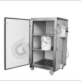 Auftauschrank für 12 x 25 kg Eimer