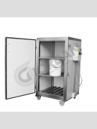 Auftauschrank für 12 x 25 kg Eimer