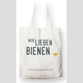 Stofftasche Wir lieben Bienen
